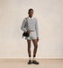 AMI PARIS Pull Col Rond Embroderie Ami Mens Apparel